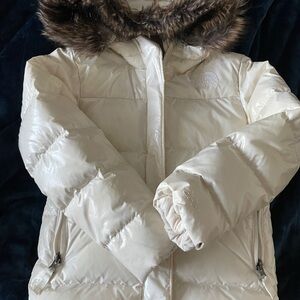 The North Face Kids Cream Puffer Jacket
